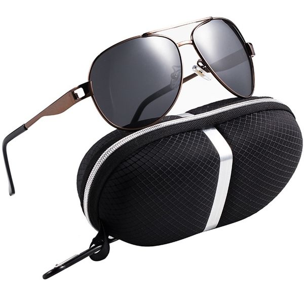 

men's new fashion polarized glasses sports driving all-fit mirror sun glasses accessories black eyewear lentes sol mujer, White;black