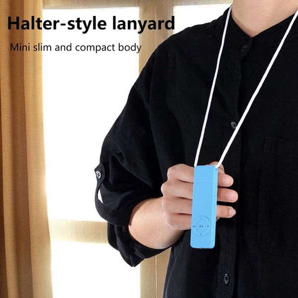 

portable usb sport u disk mini mp3 music player support 32gb tf card(blue