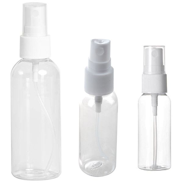 

storage bottles & jars 30/50/100ml refillable travel transparent plastic perfume bottle atomizer empty small spray