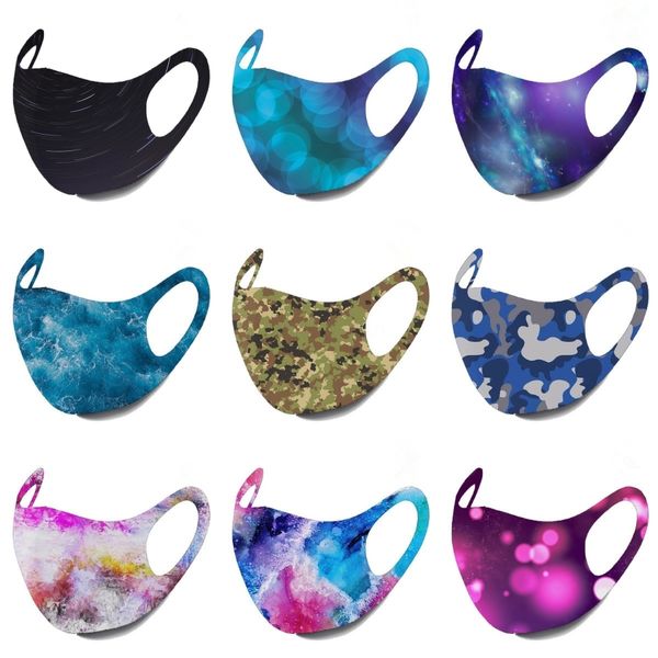 

5 1pcs sponge face maskswashable и многоразовые маски для лица мужской печати дышащей ткани маски для защиты рм2,5 bylima шарф # 621