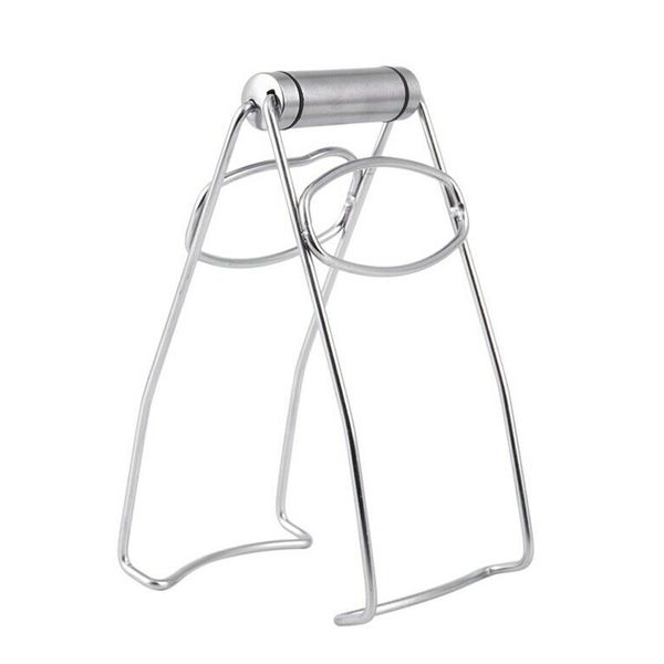

dish holder stainless steel bowl clip steamer anti scalding bar foldable clamp