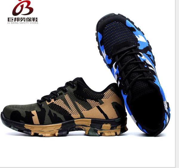 

men's smash-proof shoes, steel head breathable protective shoes, smash-proof and puncture-proof safety shoes, Black