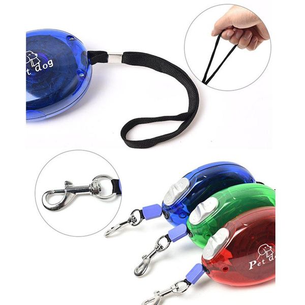 

3m automatic retractable pet dog leash dogs walking lead leash pet puppy cat lead extending traction rope portable pet lead rope vt1541 t03