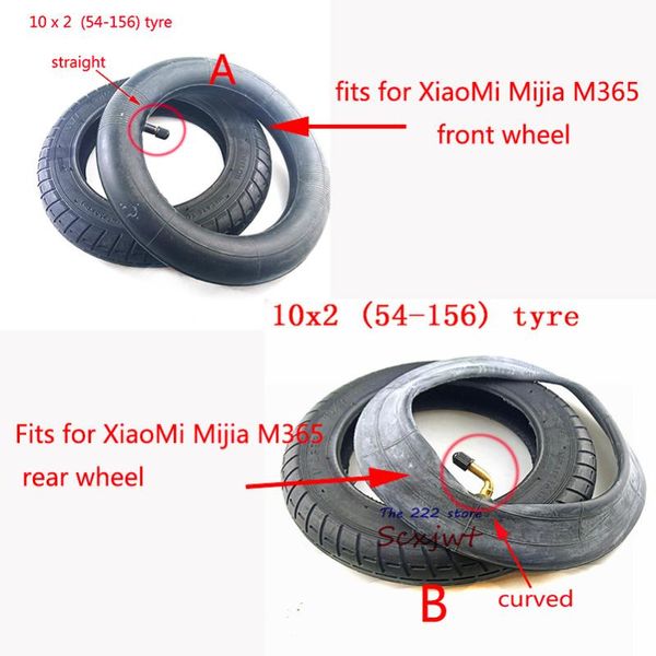 

10 inches for mijia m365 electric scooter tire new version tyre inflation wheel inner outer tyre for m365 scooter