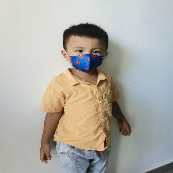 

0 to 2 years boy designer face mask robot cake swimming motorcycle face mask bandanas character cartoon facemask