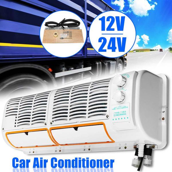 

12v/24v car air conditioner universal air cooler cooling fan humidifier purifies for car caravan truck easy installation