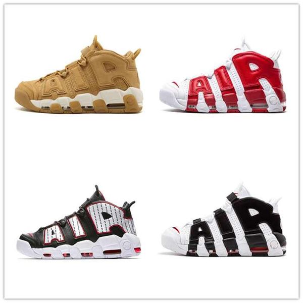 

2020 more uptempo suptempo men basketball shoes prm premium 96 flax wheat gold 96s metallic tri-colour 3m trainer sneakers size 40-45