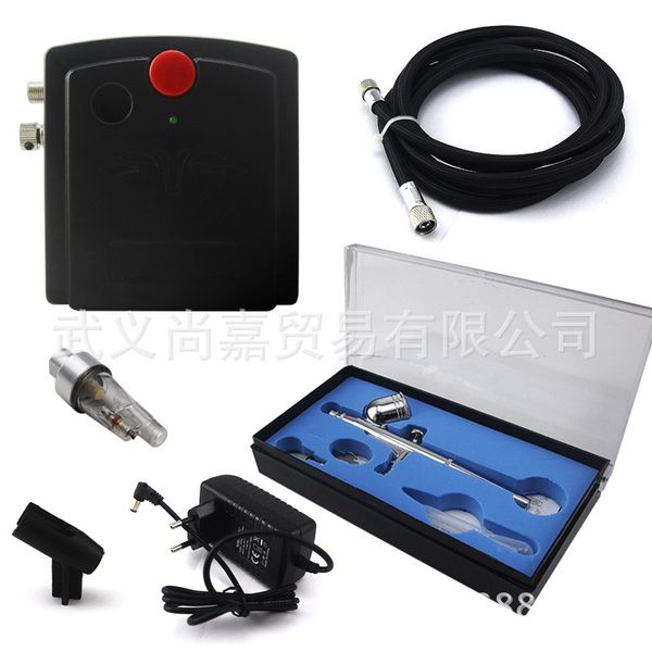 

tc-100k mini pump air brush set with automatic sfunction paint sprayer airbrush with compressor