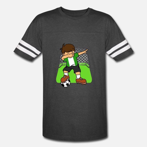 

nigeria soccer ball dabbing kid nigerian football t shirt men personalized 100% cotton euro size s-3xl formal summer style shirt