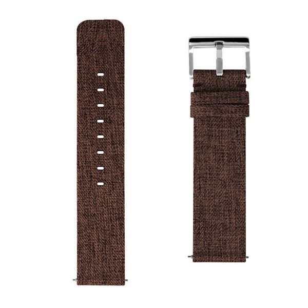 

woven nylon wrist strap wristband for fitbit versa smartwatch wrist band bracelet sport watch strap band, Black;red