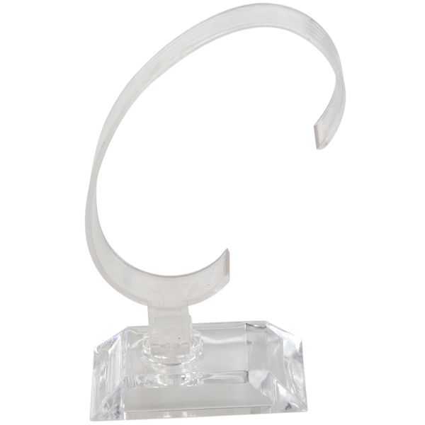 

6 x plastic jewelry bangle watch display stand holder, Pink;blue