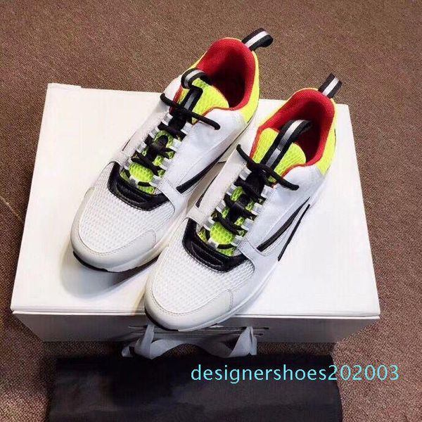 

new designer name brand man casual shoes flat kanye west fashion leather lace-up low cut trainers runaway arena shoes 35-44 d03, Black