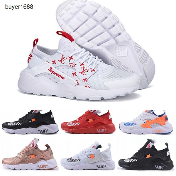 

2019 new running shoes for mens huaraches ultra 4 men women black white sport shoes oregon ac.2017 zapatillas huarache sneakers hh789