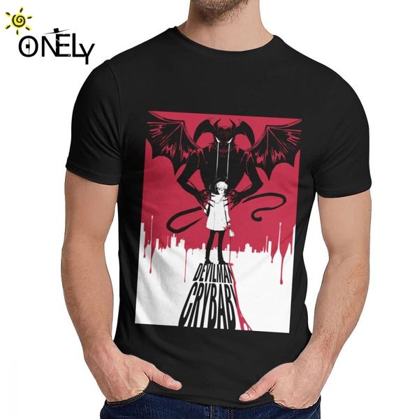 

человек футболка devilman crybaby nice хлопок графический печати crewneck мультфильм печати la camiseta