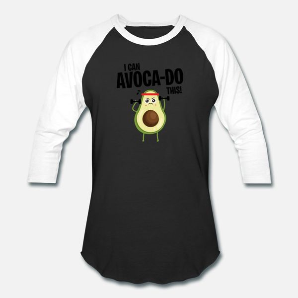 

avocado fitness superfood fruits sports joke gift t shirt men loose short sleeve size s-3xl family loose building spring standard shirt