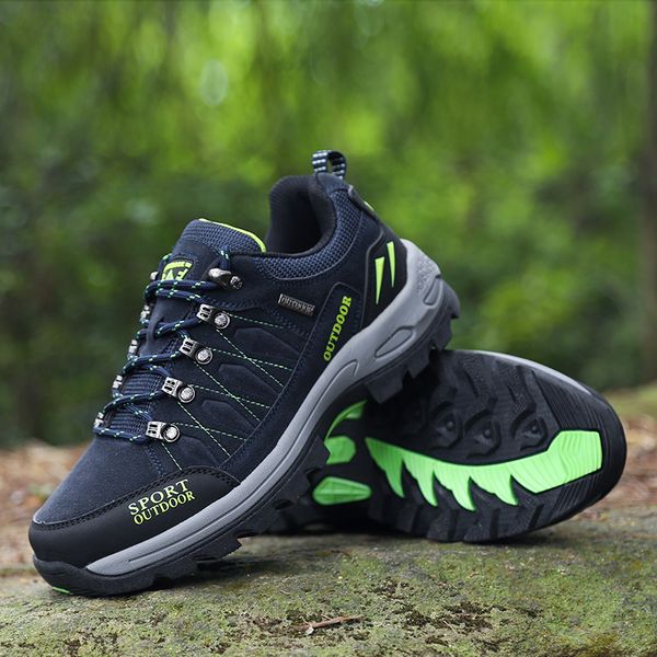 

climbing men hiking shoes mid-outdoor sneaker men breathable air mesh mountaineering shoes women camping climbing sneakers