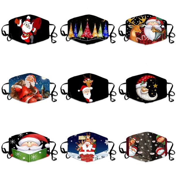 

face mask supplies fashion us flag printing washable masks#309, Black