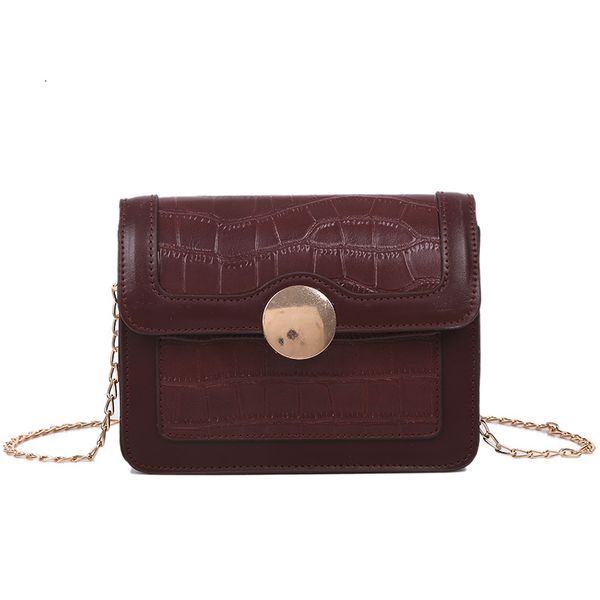 

women's bag new shoulder bag chain retro square sling stereo type women's messenger yubai