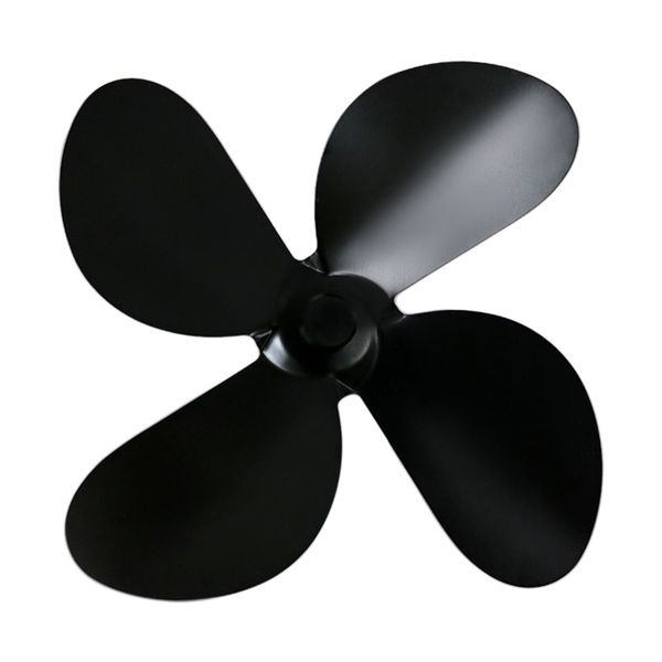 

stove fan blade replacement aluminum alloy heat powered durable wood burner