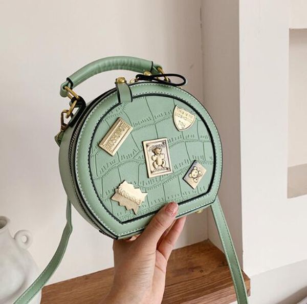 

ins women bags women senior small round bag shoulder bags new fashion joker handbags