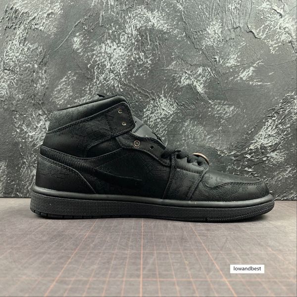 

1s silk fearless black sneakers skateboard basketball shoes sneaker trainer running trainers kids youth men women high with box