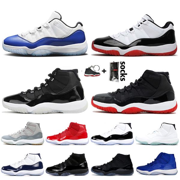 

2021 new jumpman 11 womens mens basketball shoes concord blue white bred 11 11s 25th anniversary metallic silver trainers sneakers