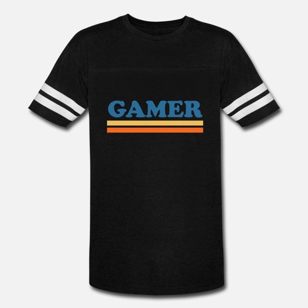 

gamer t shirt men graphic 100% cotton s-xxxl solid color graphic humor summer slim
