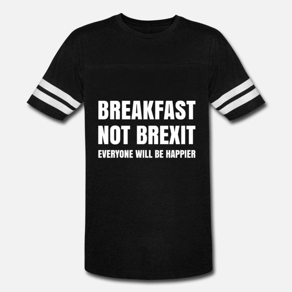 

завтрак не brexit тенниска мужчин вязаная с коротким рукавом o-образным вырезом уникальный anti-wrinkle строительство летний стиль новизны р