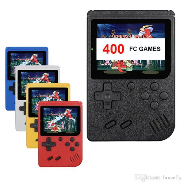 

3 inch mini handheld game console retro portable video game console 400 sup games 8 bit 3.0 inch players gamepads for kids gift 01