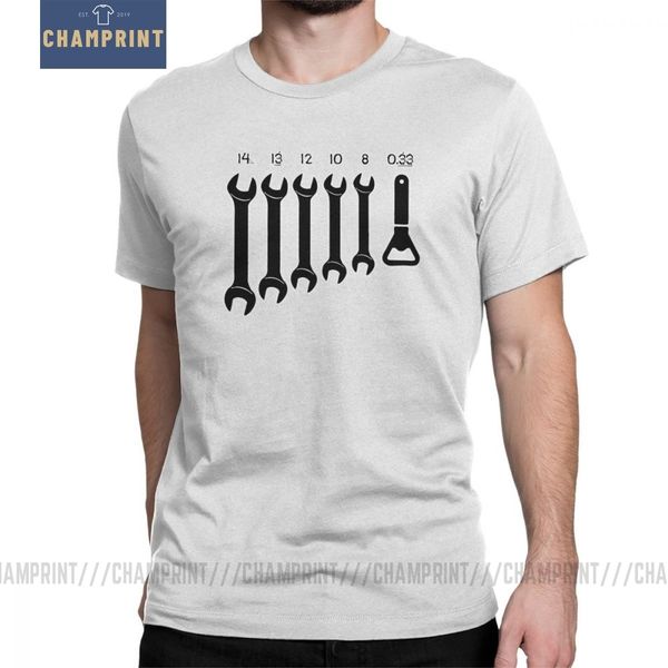 

screw wrench opener mechanic t-shirts men car fix engineer vintage cotton tee shirt short sleeve t shirts 4xl 5xl 6xl clothes