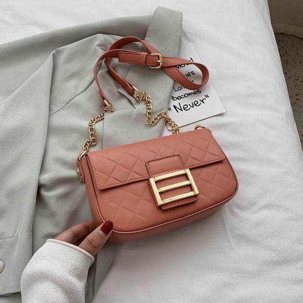 

net red chain small square bag female 2020 new fashion summer rhombus all-match messenger bag korean-style shoulder
