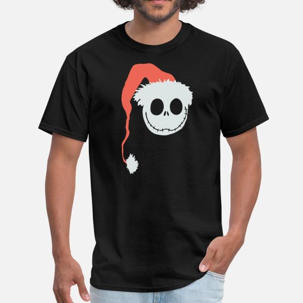 

new nightmare before christmas jack skellington t shirt men knitted 100% cotton o-neck sunlight authentic spring autumn shirt