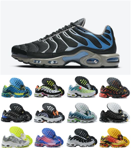 

2020 new air plus mens tn running shoes designer sneakers worldwide white triple black orange metallic pewter grey chaussures tn maxes