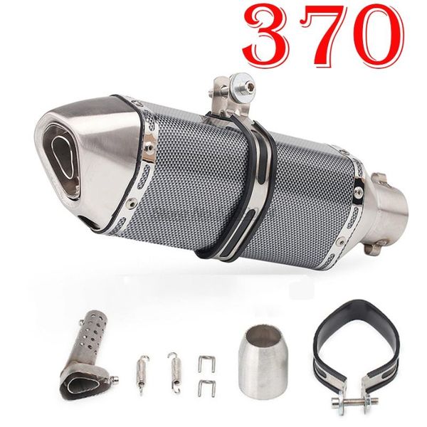 

motorcycle exhaust pipe moto escape muffler db killer for racer exhaust cbr125 cb1000r wrap escape