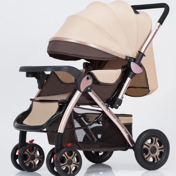 

luxury baby stroller high landview baby stroller portable pushchair pram comfort for newborn