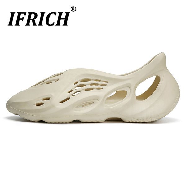 

man beach casual shoes brand designer slip on sandals for men black beige men outdoor sandals fashion plus size