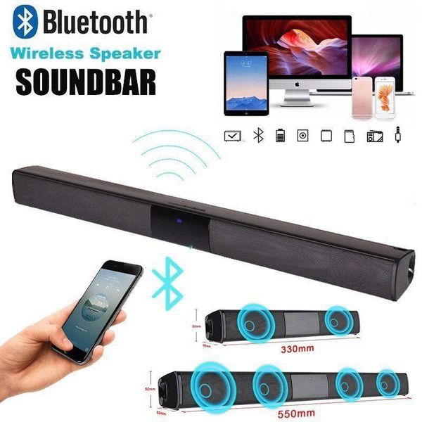 

беспроводной soundbar с bluetooth беспроводная связь bluetooth sound bar акустическая система тв домашний кинотеатр soundbar сабвуфер