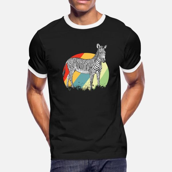 

zebra stripes zebras black white animal gift t shirt men print short sleeve s-3xl male sunlight new fashion spring family shirt