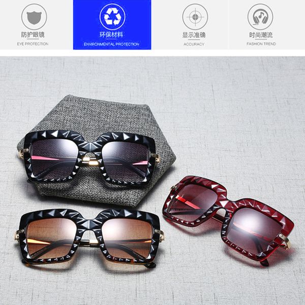 

ttlife 3d frame square sunglasses vintage rectangle candy color woman eyeglasses uv400 spectacles eyewear lentes gafas de sol, White;black