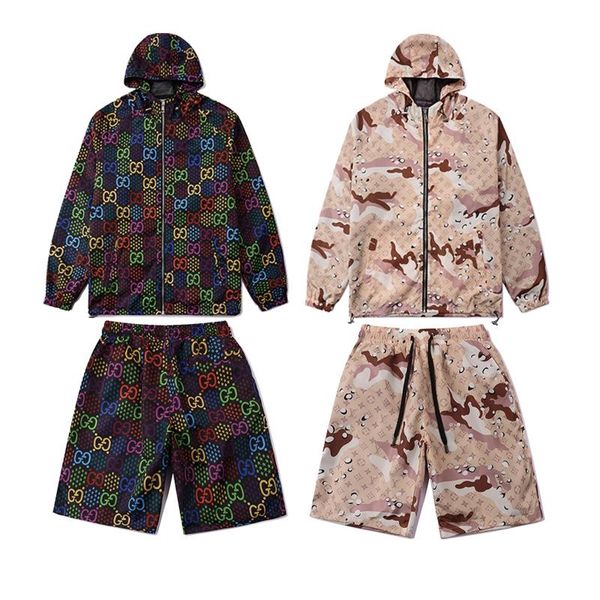 

mens designer tracksuit men luxury sweat suits autumn brand mens tracksuits jogger suits jacket + pants sets leisure women's sports 7g, Gray