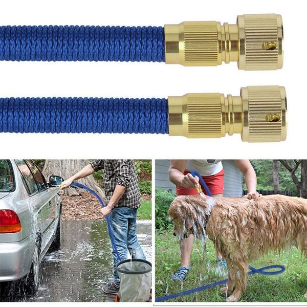 

garden hose water expandable watering hose high pressure adjustable wash garden car tools pipe magic t5y5