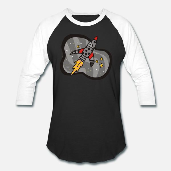 

space ship t shirt men knitted 100% cotton size s-3xl kawaii crazy casual spring pictures shirt
