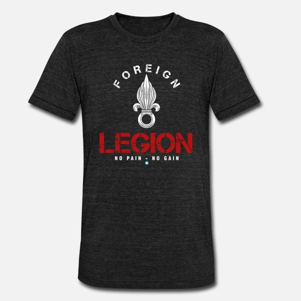 

foreign legion no pain no gain military gift t shirt men personalized tee shirt euro size s-3xl normal fitness building spring shirt