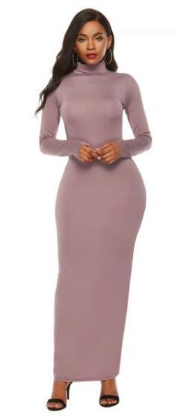 

size bodycon dresses fashion stretch turtle neck skinny dress casual solid color long sleeve dresses women designer plus, Black;gray