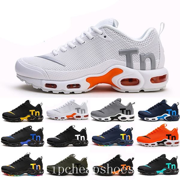 

2020 fashion tn plus mercurial mens sneakers chaussures homme tns men zapatillas mujer mercurial trainers running shoes size 7-13 bb-6q, Black