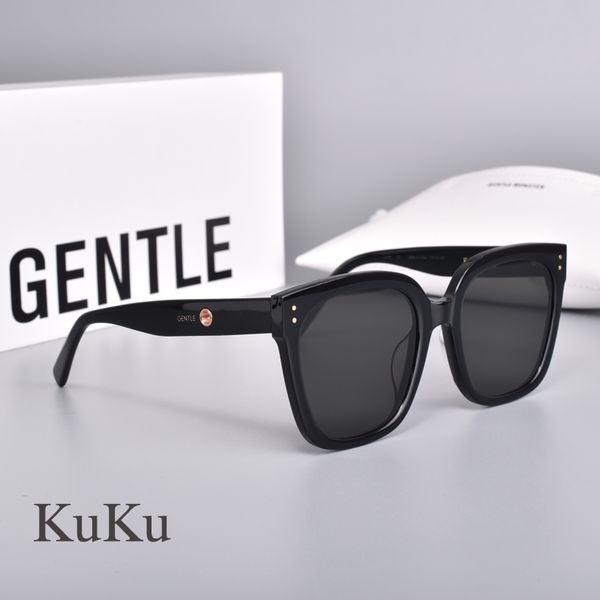 

2020 gentle co-operation jennie women sunglasses anti blue light acetate polarized uv400 kuku square gm sunglasses women men, White;black