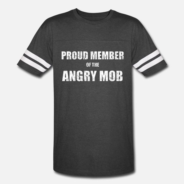 

angry mob midterm apparel t shirt men customize tee shirt o-neck kawaii crazy basic spring vintage shirt
