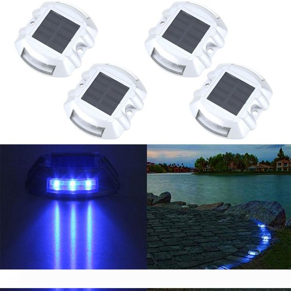 

underground light solar warning lamp road surface lighting road stud lamp for garden landscape street pathway outdoor path floor