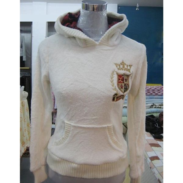 

women's casual fleece long sleeve hoodie loose outfit sport pullover hoodie #my, Black