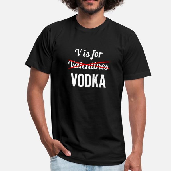 

v is for vodka t shirt men designer short sleeve o neck male fitness breathable spring autumn trend shirt
